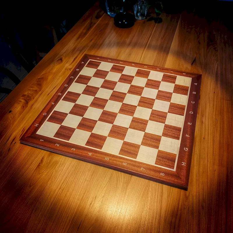 Chess Board MAHOGANY